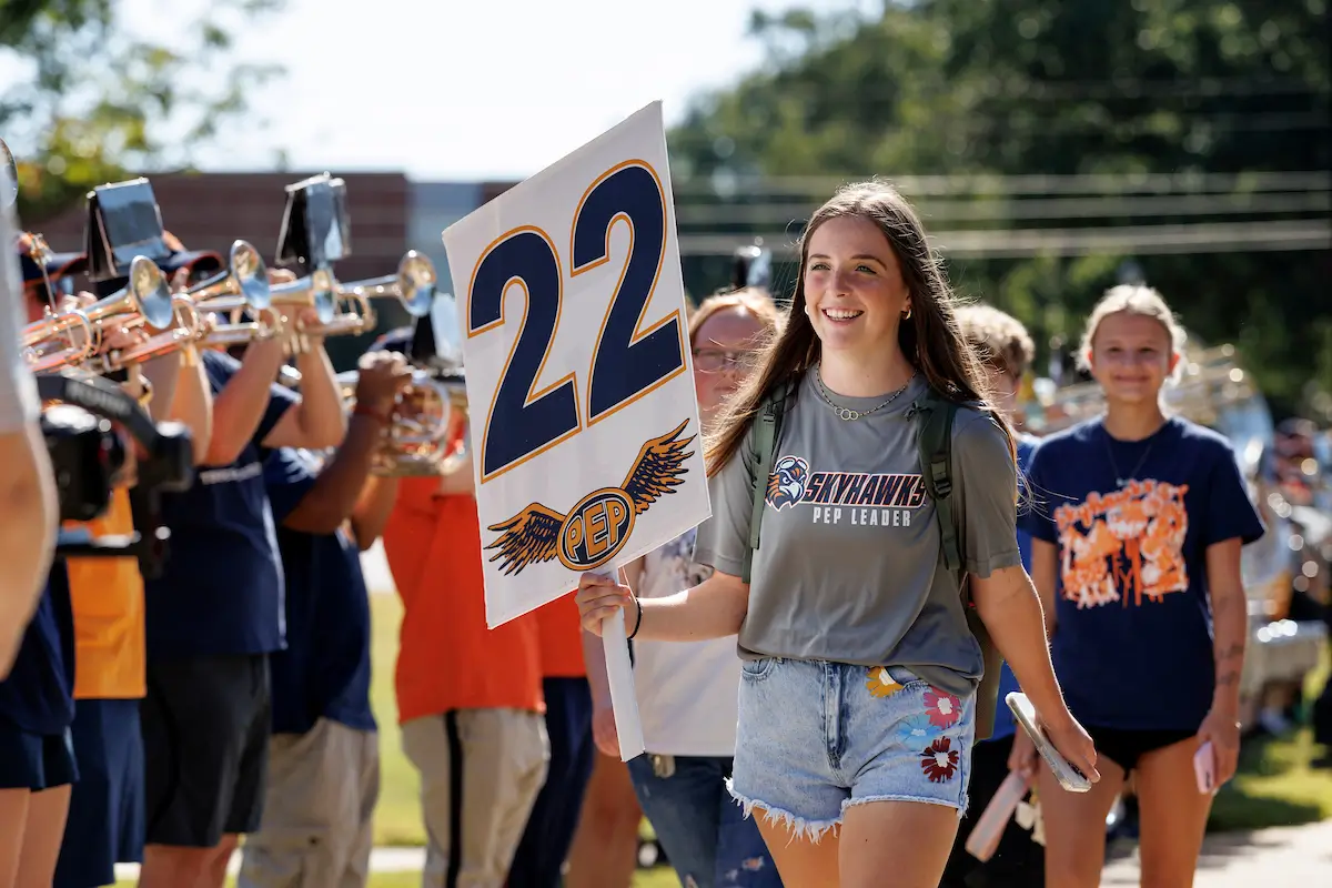 Students at SOAR orientation.